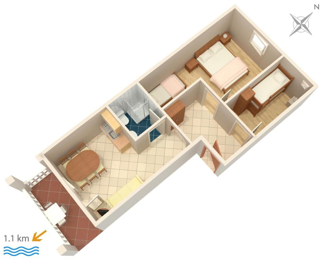 Apartments And Rooms With Parking Space Biograd Na Moru, Biograd - 4305 מראה חיצוני תמונה